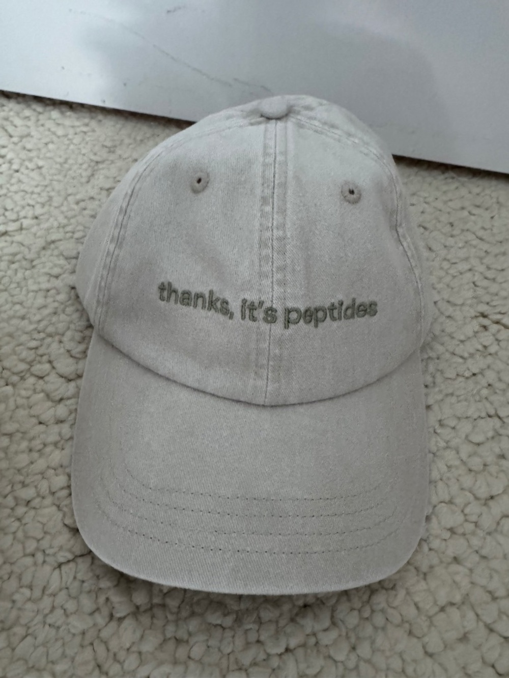 Peptides hat , thanks , it’s peptides hat